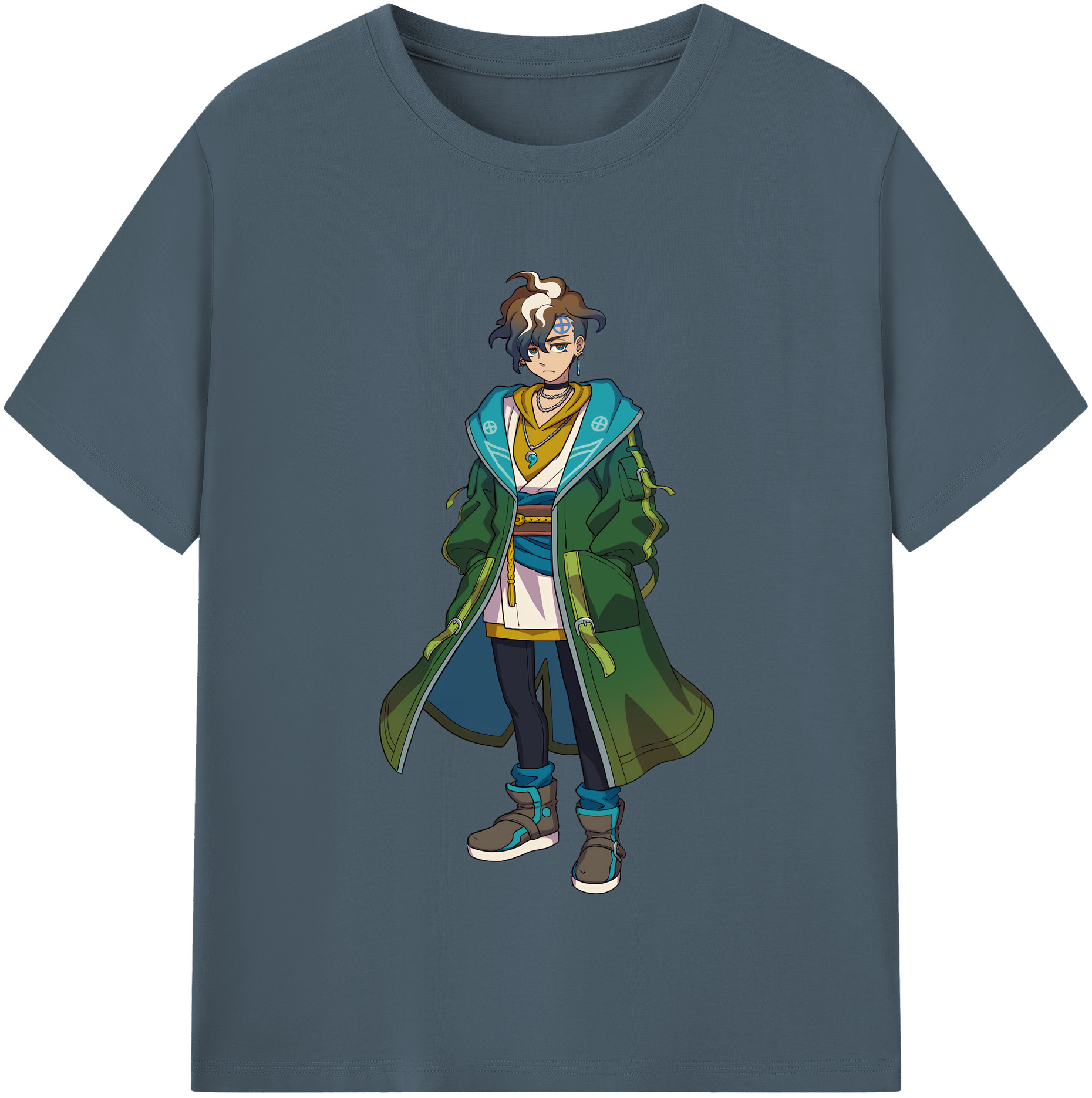 （画像用） 妖怪ウォッチ Yo-kai Watch 綿100％半袖Tシャツ（フロントプリント）